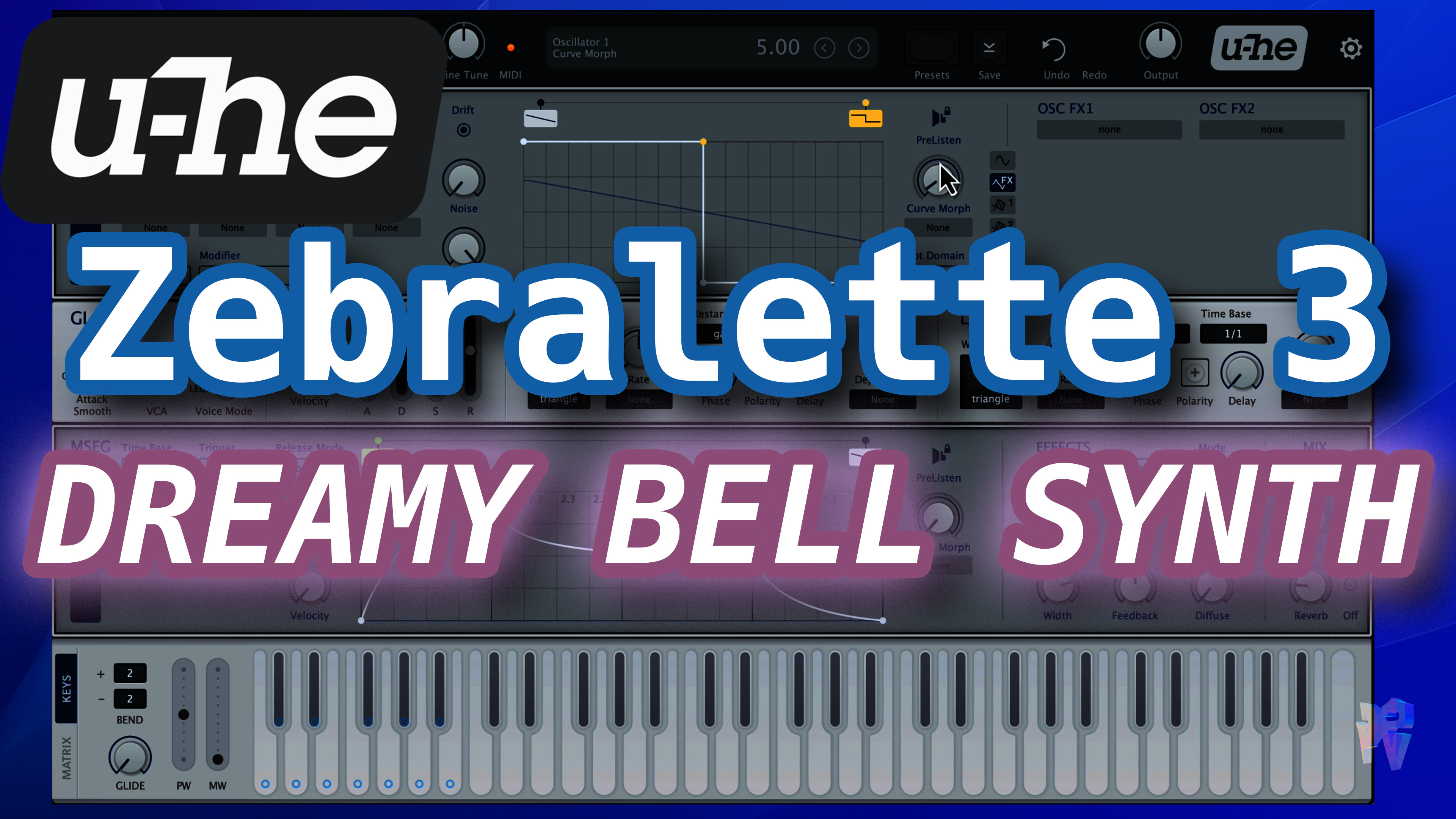 Zebralette 3 Dreamy Bell Synth